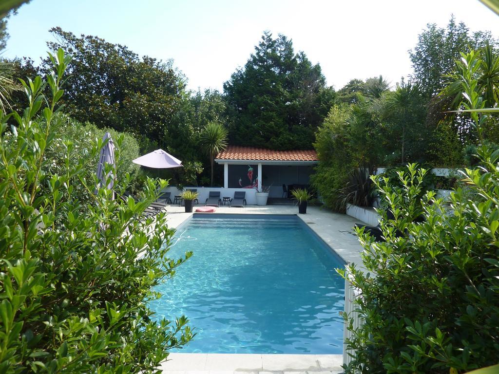 Maison Arbolateia Avec Piscine Et Spa Bidart Dış mekan fotoğraf
