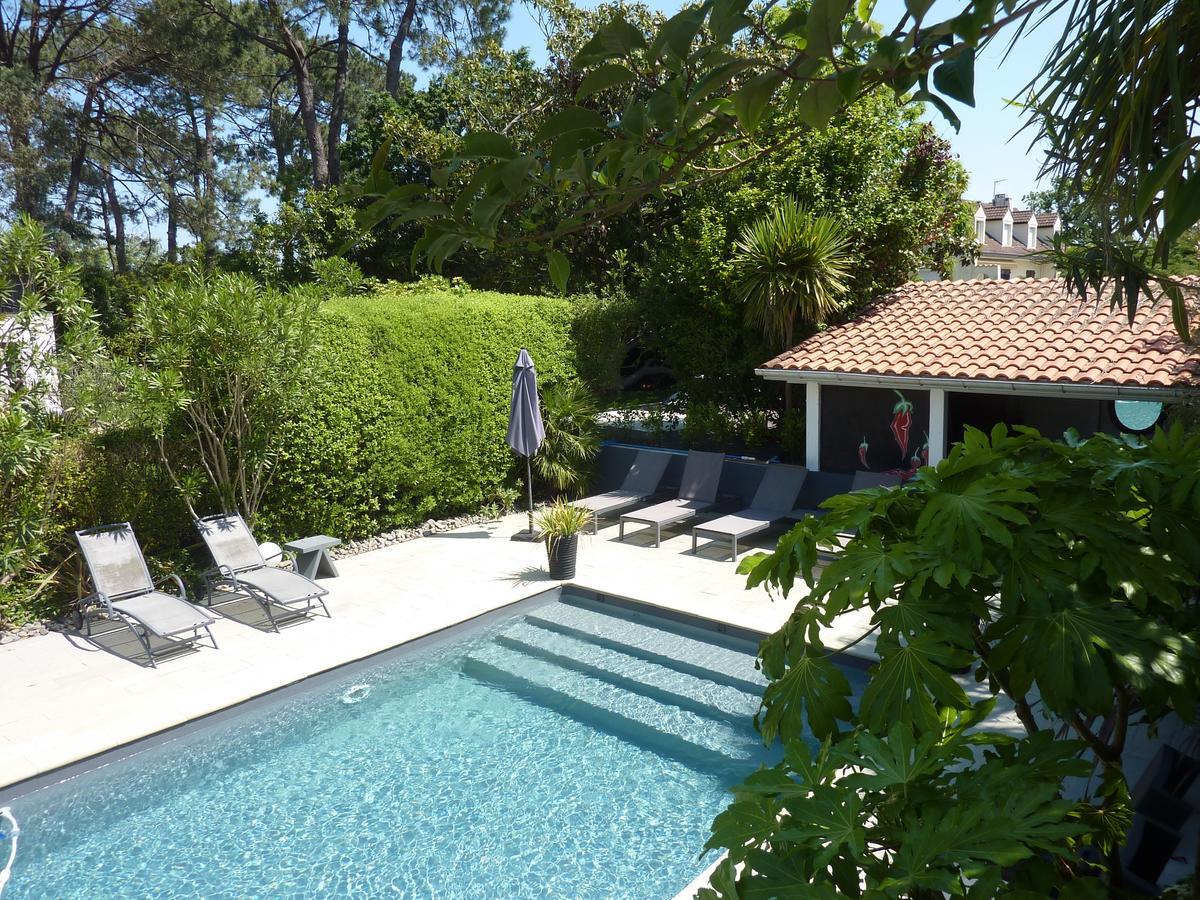 Maison Arbolateia Avec Piscine Et Spa Bidart Dış mekan fotoğraf